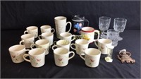 Corning Coffee Cups, Assorted Coffee Cups, L