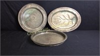 Silver Plate Serving Trays