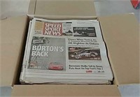 Approx 100 issues of National Speed News