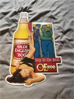 Olde English Special Reserve Metal Sign 22"x13"