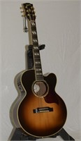 GIBSON STYLE ROSEWOOD ELECTRIC/ACOUSTIC