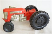 Vintage Plastic Toy Tractor