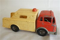 Vintage Hubley Metal and Plastic Toy Fire Engine