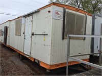 1988 8ft.x20ft. Single Axle Office/Shop Trailer