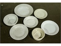 9 Various Bowls and Plates