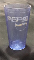 115 Plastic Pepsi Glasses with Dish Rack