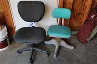 TWO OFFICE CHAIRS