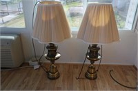 BRASS ELECTRIC LAMPS