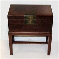 Small Asian Styled Trunk on stand