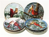 Cardinal Collector's Plates (lot of 7)