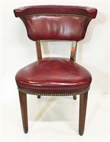 Early leather chairs by Brandt Co. Michigan