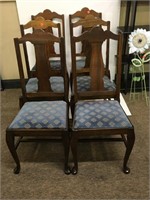 Vintage Upholstered Dining Chair