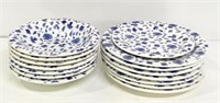 Pier 1 Imports Blue and White Dishes