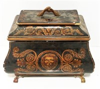 Maitland Smith painted desk top box