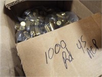 case of 45ACP lead ball ammo
