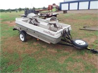 2004 Buster Boat, 10ft, with trailer