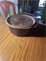 Classic cast iron pot