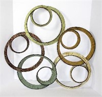 Decorative Metal Ribbon Wall Hanging