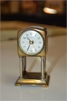 Vintage German miniature clock,