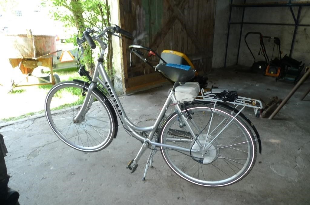 pessimist Borgmester fårehyrde El-cykel, United, 5-gear MOMSFRI | Campen Auktioner A/S