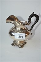 Antique French sterling silver cream jug by