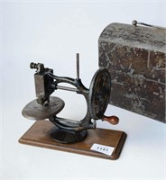 Antique 'Flora' toy sewing machine