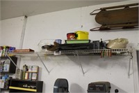Shelf Contents and gun cleaning kit