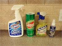 Cleaning Supplies - Mostly Full