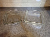Anchor Hocking & Pyrex Square Casserole Dishes