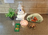 Pillsbury Dough Boy Soap Dispenser & More Goodies