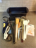 Kitchen Utensils and Loaf Pan Lot