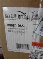 Sea Gull Lighting 1 Light Brushed Nickel Lantern