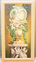 Art Victorian Style Oil Painting on Canvas