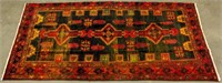 Beautiful Persian Rug Hand Knotted Hamadan Carpet