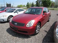 2006 INFINITI G35X 219112 KMS