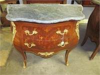 Bombay chest, damaged top