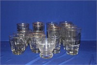(16) MISCELLANEOUS INDIANAPOLIS SPEEDWAY GLASSES