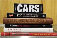 GROUP OF (6) BOOKS: THE AUTOMOBILE ( LEATHER