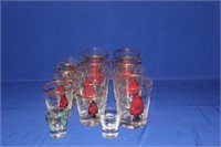 (14) VARIOUS TERRE HAUTE HULMAN CLASSIC GLASSES,