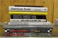 GROUP OF (10) BOOKS: GREAT AMERICAN RACE TRACKS,