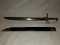 1871 Bavarian Sawback Bayonet