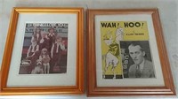 2 Framed television show posters