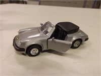 Vintage Pair of Pullback Porsche Toy Cars