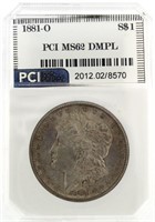 1881-O MS62 DMPL Morgan Silver Dollar *KEY DATE