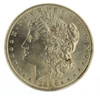 1886 Choice BU Morgan Silver Dollar