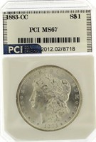 1883 MS67 Carson City Morgan Silver Dollar *KEY