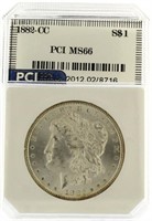 1882 MS66 Carson City Morgan Silver Dollar