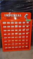 Metal Imperial brass fittings wall cabinet