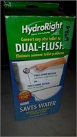 New Hydro right dual flush conversion kit