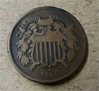 1864 U.S 2-Cent Coin